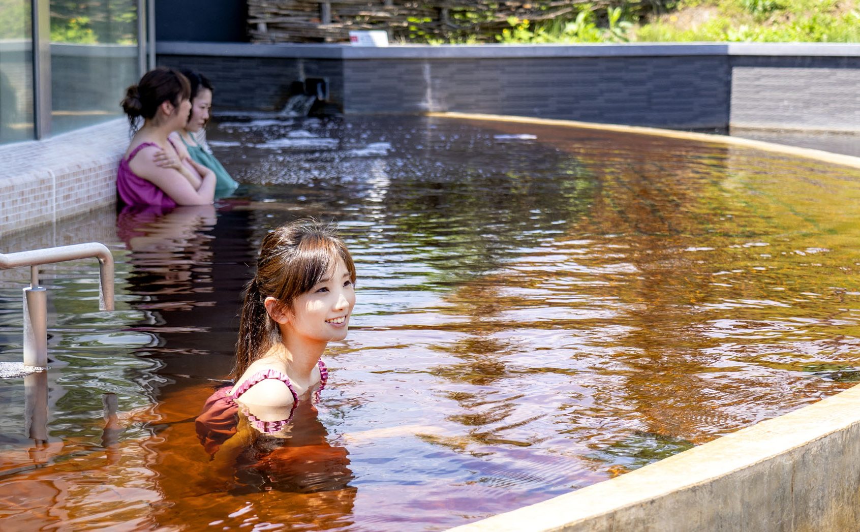 「ガーデンスパ十勝川温泉」  自然の中で癒やしの時間を満喫